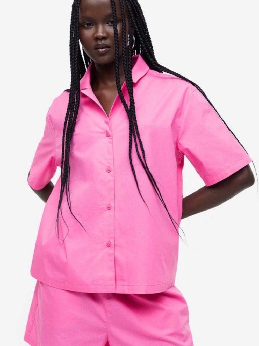 H&M Pink Short Sleeve Top